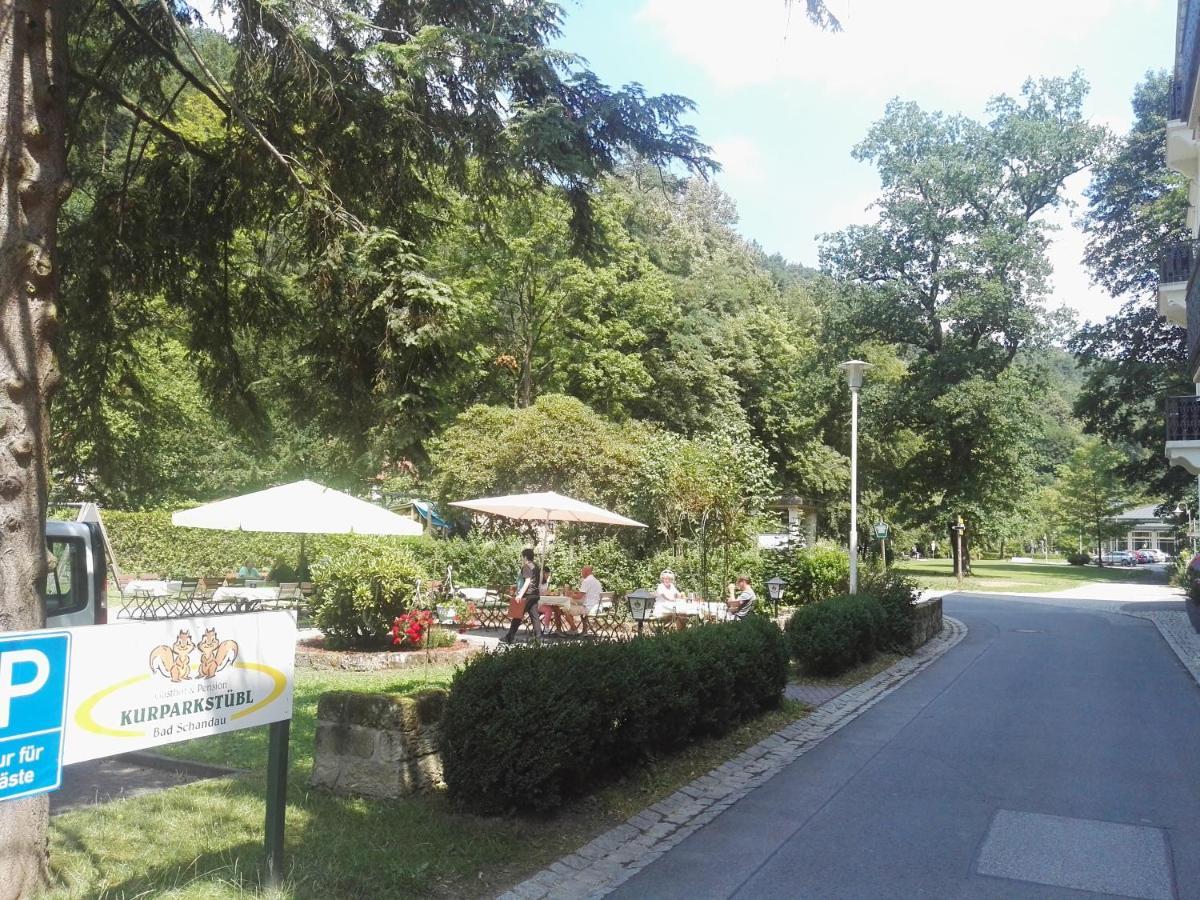 Kurparkstuebl Bad Schandau Hotel Kültér fotó