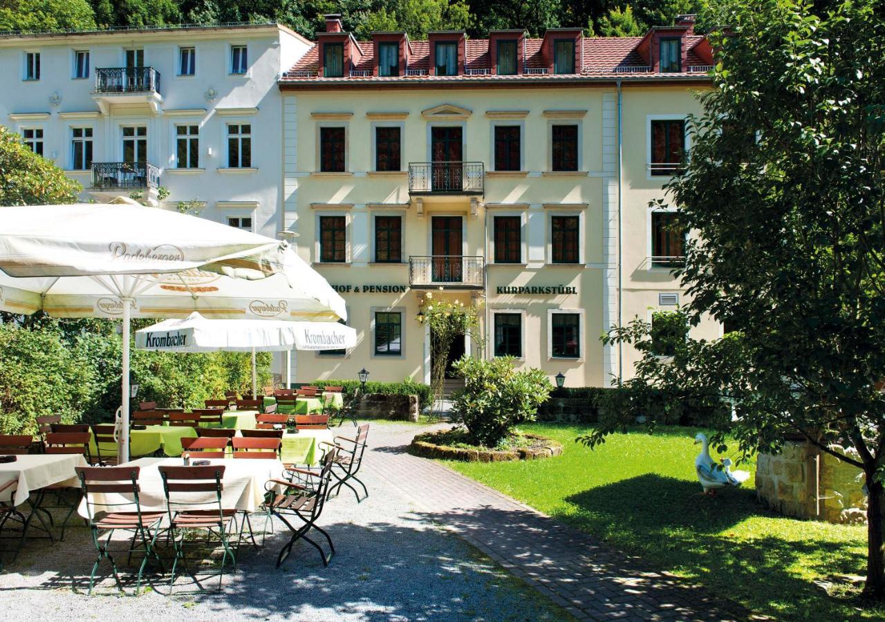 Kurparkstuebl Bad Schandau Hotel Kültér fotó